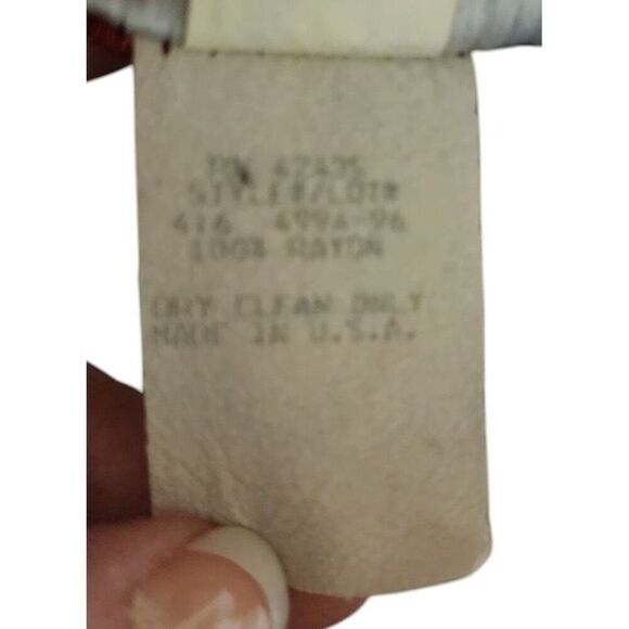 Vintage 80s Short Sleeve Tropical Floral Romper Womens Size S Purple Multi - Picture 10 of 10